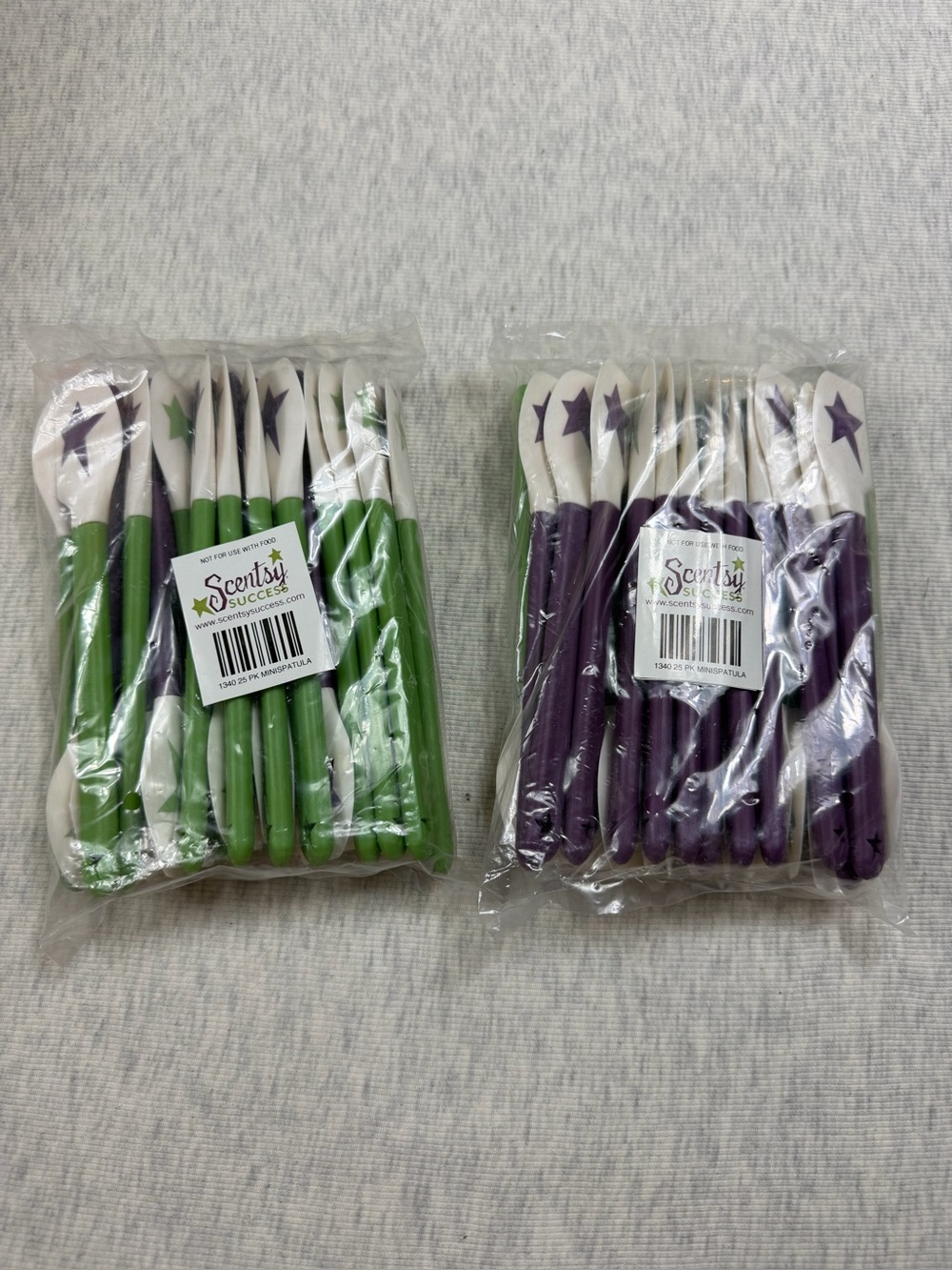 Scentsy Mini Spatulas 2 pk/25 each - 50 Total